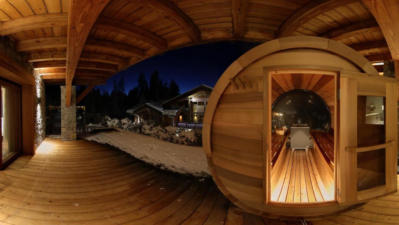 Les Chalets D'Adelphine & Spa Les Gets Exterior foto