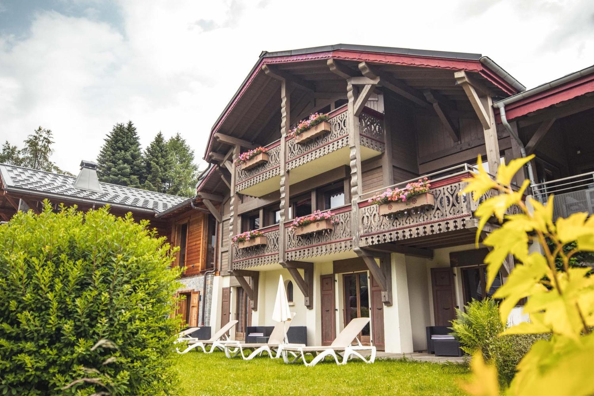 Les Chalets D'Adelphine & Spa Les Gets Exterior foto