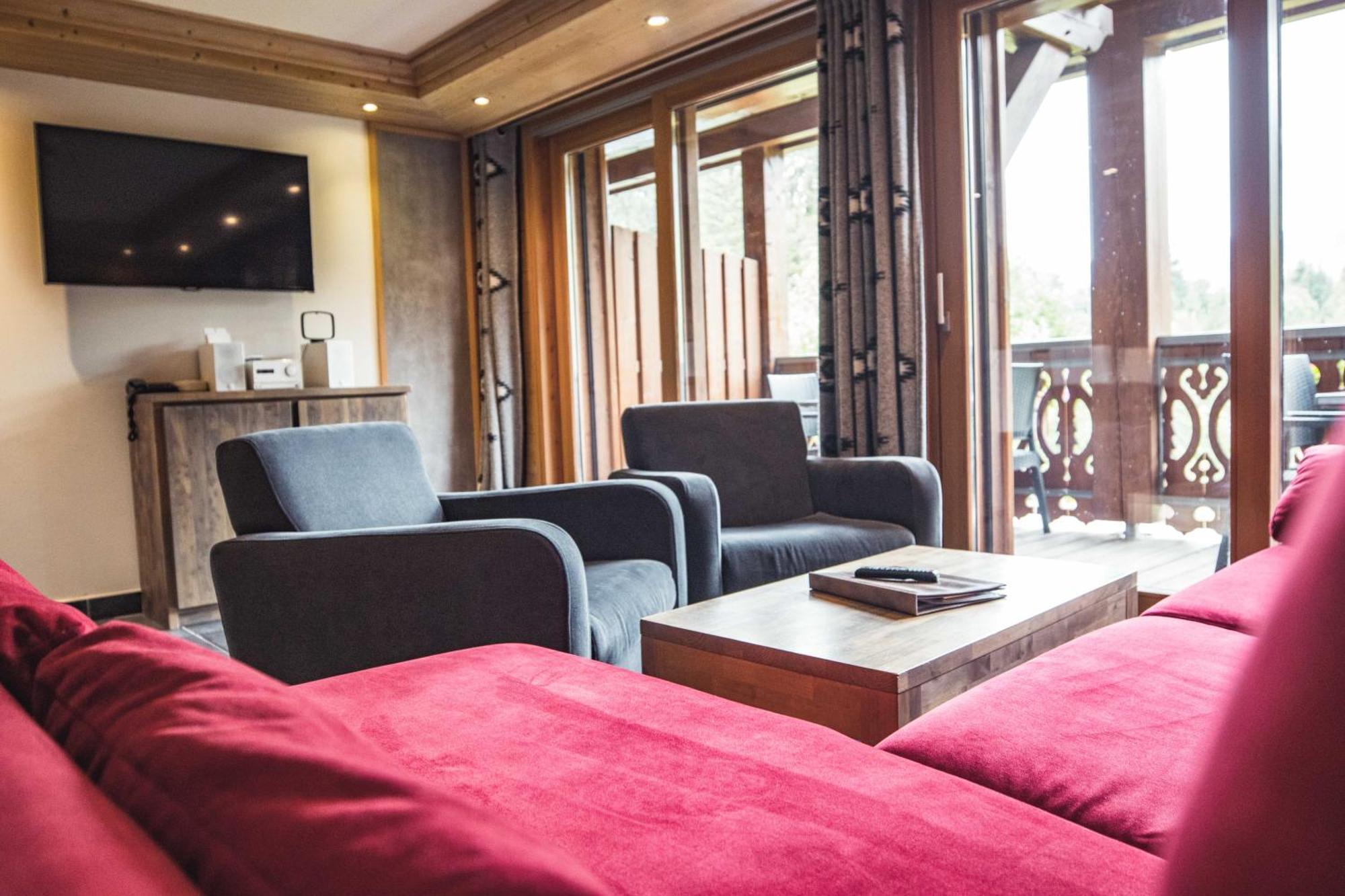 Les Chalets D'Adelphine & Spa Les Gets Exterior foto