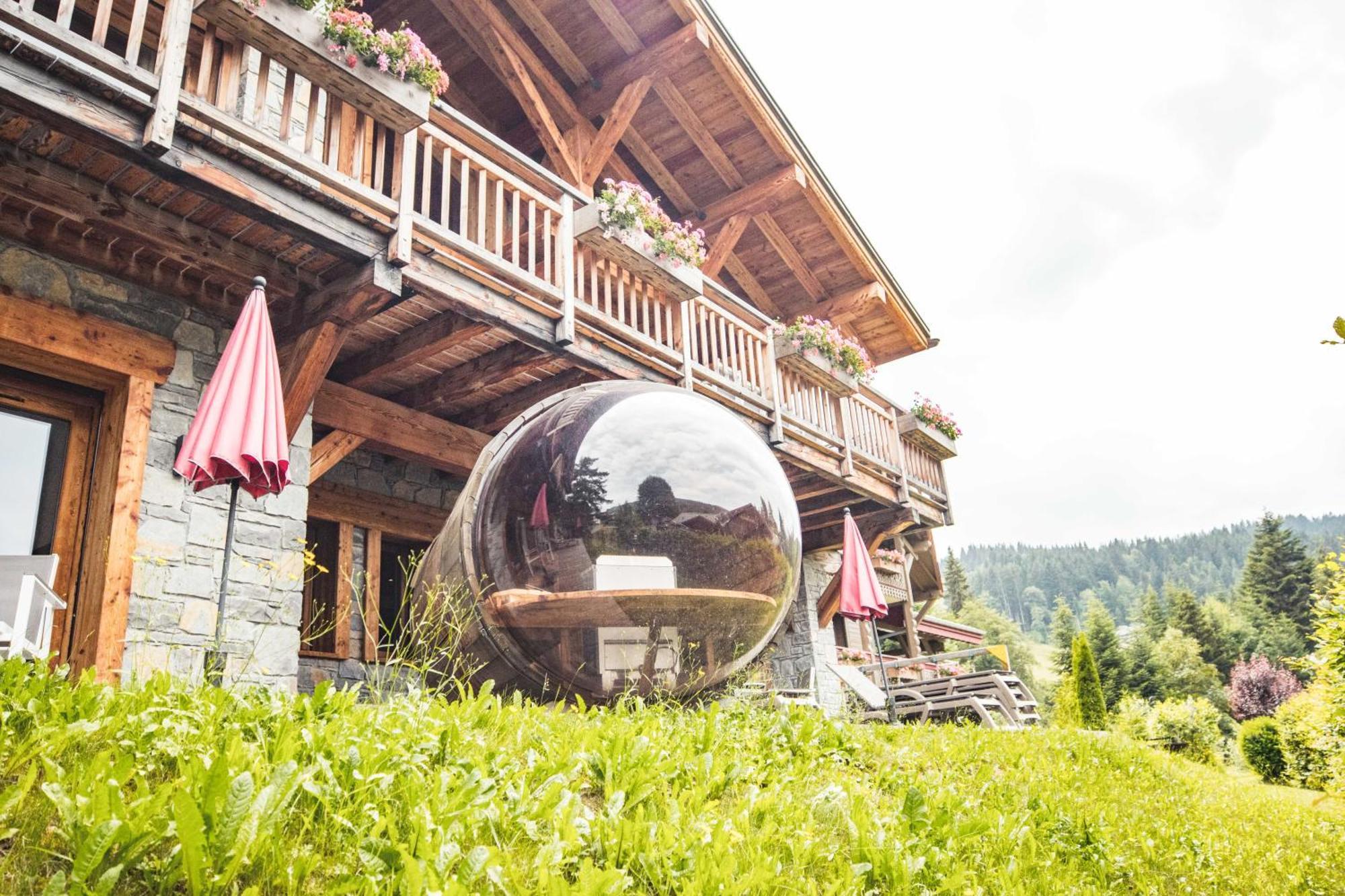 Les Chalets D'Adelphine & Spa Les Gets Exterior foto