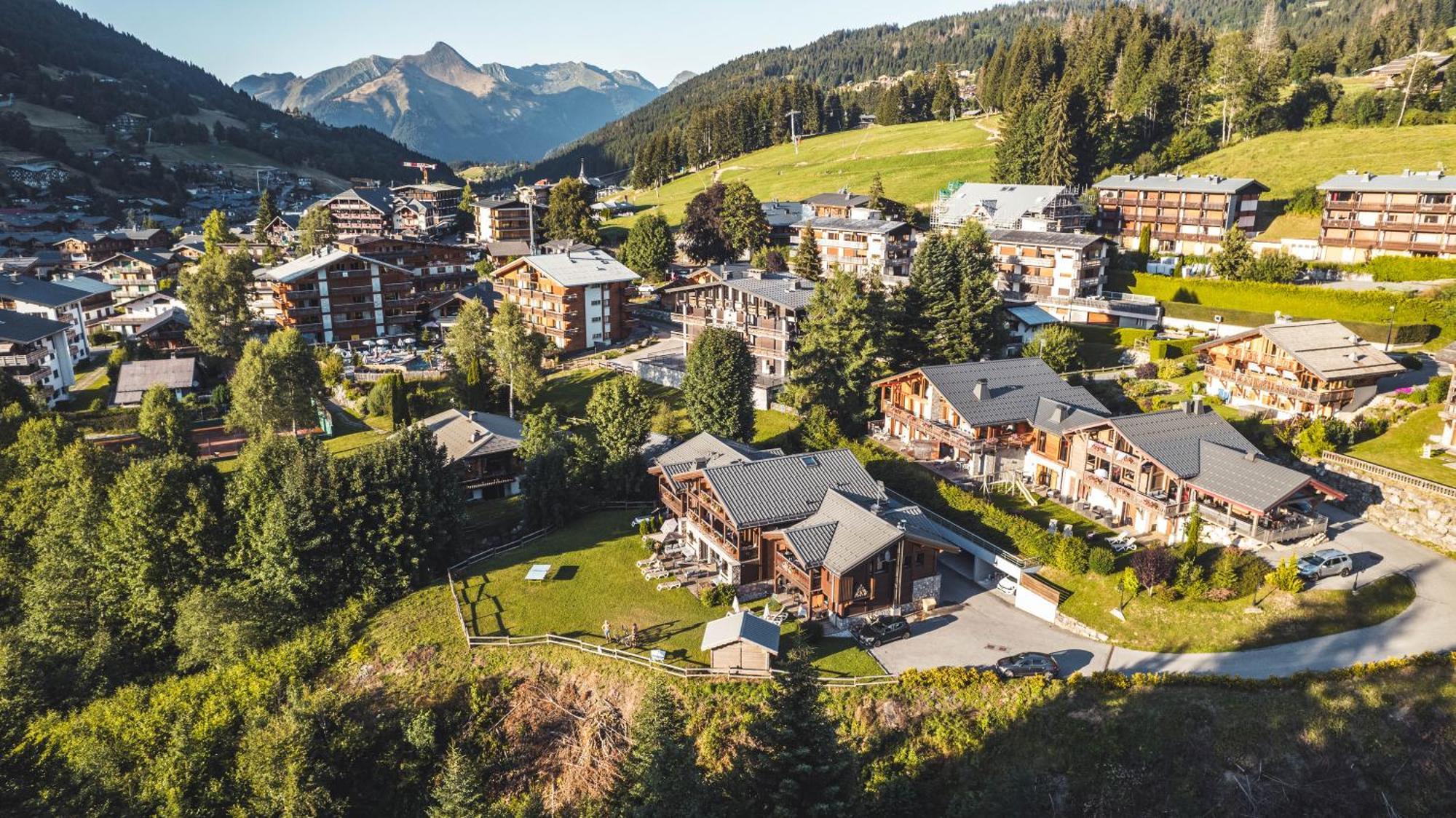 Les Chalets D'Adelphine & Spa Les Gets Exterior foto
