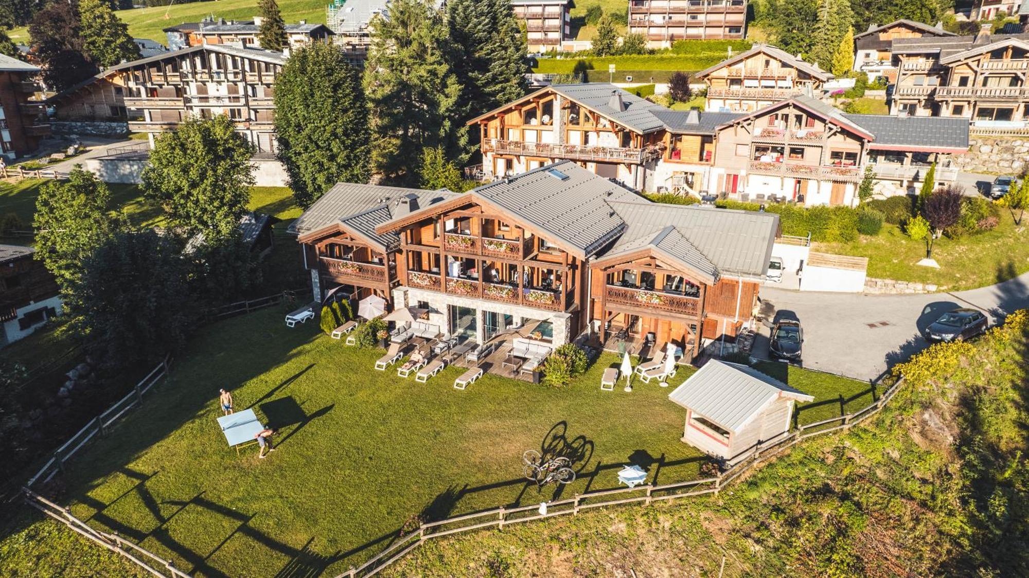 Les Chalets D'Adelphine & Spa Les Gets Exterior foto